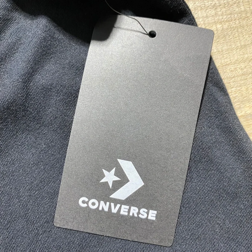 Converse Girls All Star Graphic Long Sleeve Logo Size‎ Large Black